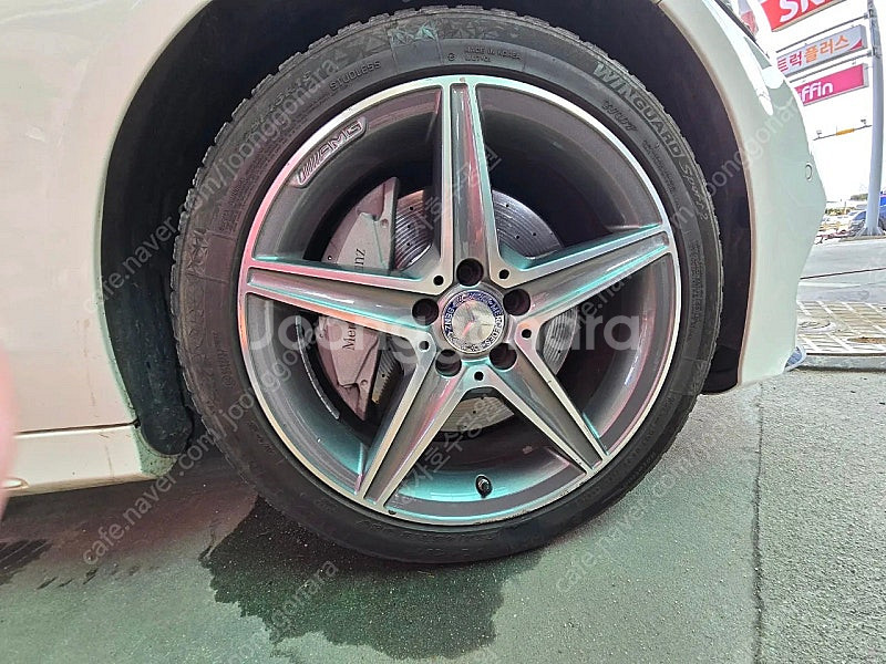 벤츠 C클래스 w205 C250d 순정 별휠 앞225/...--2