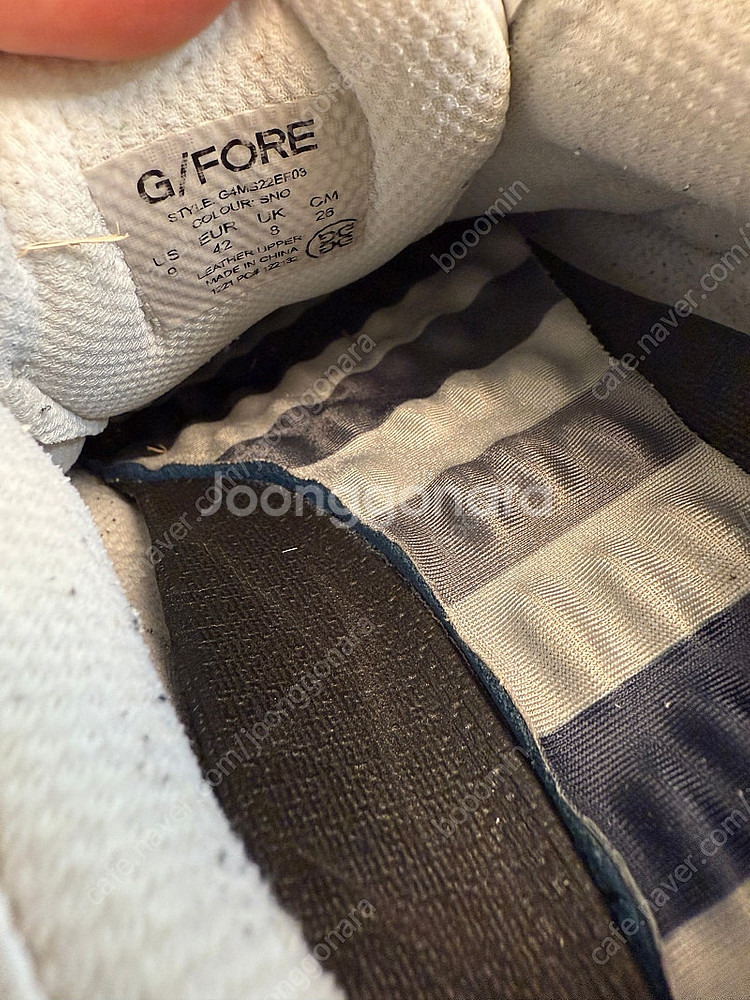 G-FORE 지포어 퀼티드 새들 갤리벤터 골프화 남성용--7