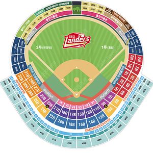 6월13일,14일 SSG랜더스 vs 롯데자이언츠 3루(원정) 내야필드석