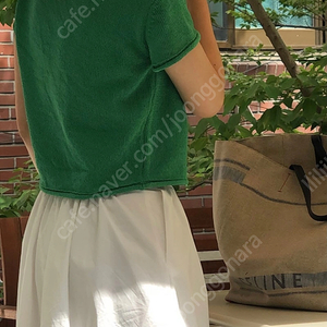 Haag 헤이그 썸머 가디건 그린 시에 유메르 시엔느 낫띵리튼 얼바닉 부팡