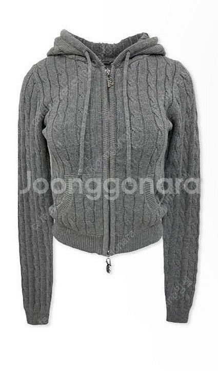 페일제이드 cotton knit hooded zip-u...--0