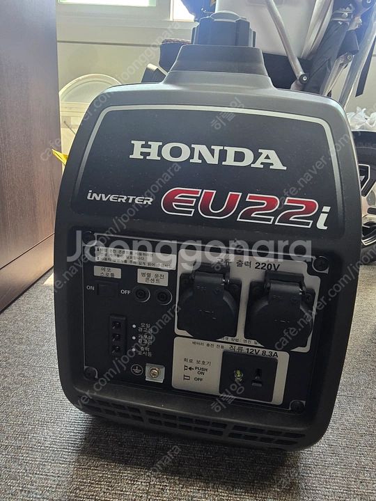 혼다 EU22i 저소음 인버터 발전기 보조연료통 포함 ...--0