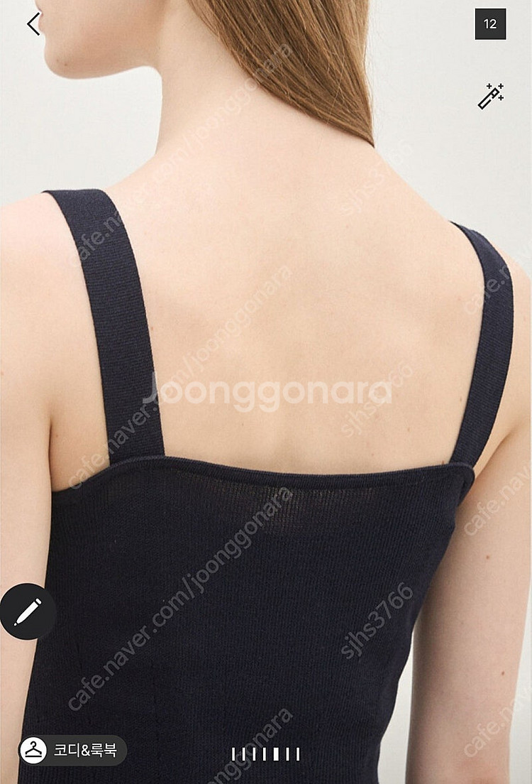 더캐시미어 니트 드레스--4