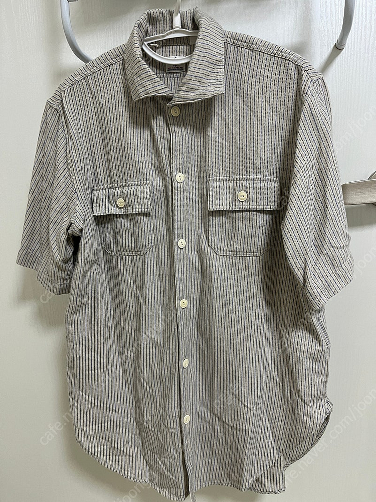 리바이스빈티지클로딩 lvc 홈런 스트라이프셔츠 M사이즈 더블알엘,RRL,폴로,풀카운트,웨어하우스 이미지