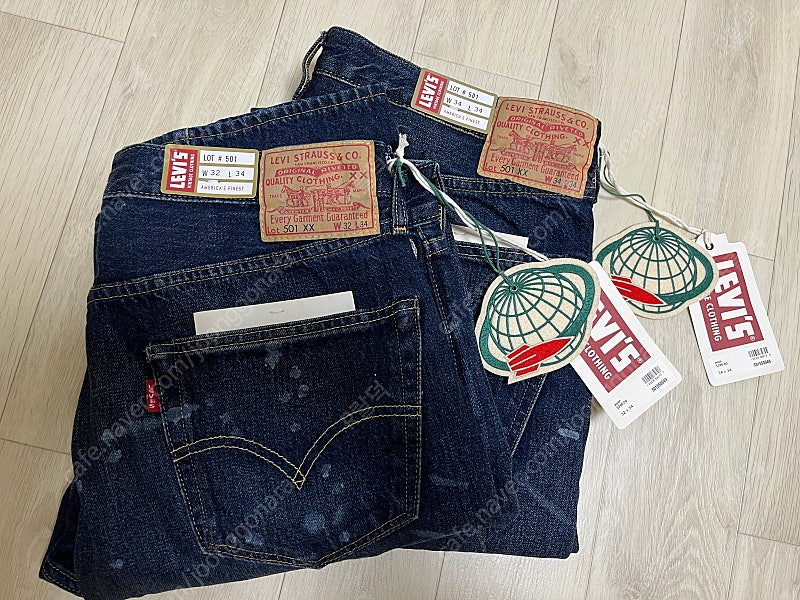 리바이스빈티지클로딩 lvc55501-0049 DEEP SPACE 32X34,34X34 새제품 더블알엘,RRL,풀카운... 이미지