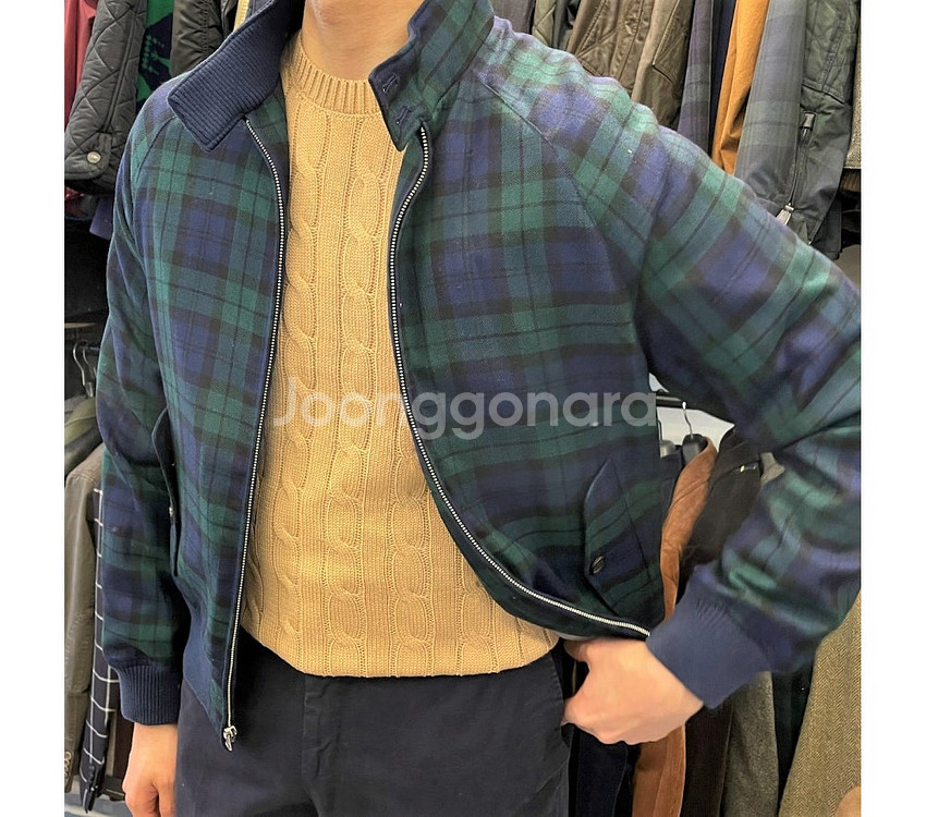 [미사용품, XL] 폴로랄프로렌 베이지탄컬러 코튼 꽈배...--5