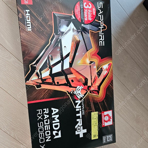 AMD 라데온 9060xt 사파이어 니트로 16GB 박스개봉 새상품 팜니다