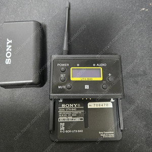 소니 SONY URX-P03D + UTX-B40 본체만 배터리 방전 40만원