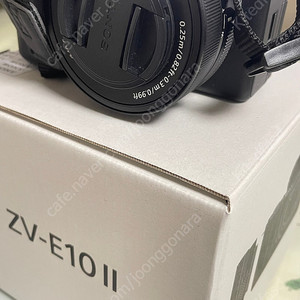 소니 ZV-E10M2 + SEL 16-50 번들킷 판매(박스 있음, uv 필터, 카메라 가방, 무선 슈팅 그립 포함)