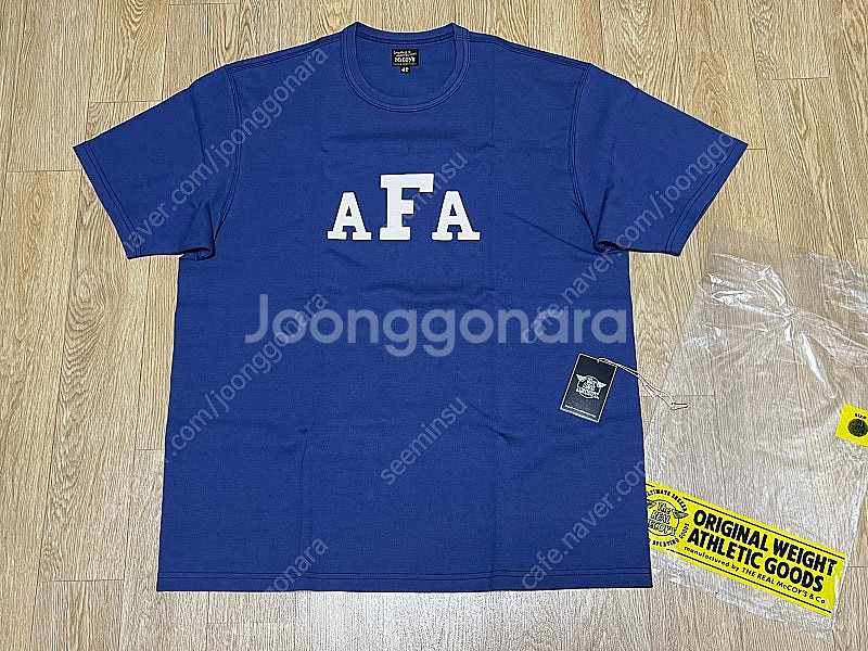[XL] 리얼맥코이 24SS 반팔티 2종 새제품 일괄--1