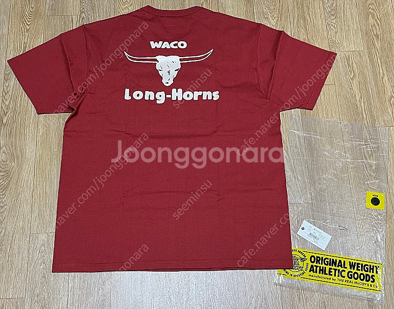 [XL] 리얼맥코이 24SS 반팔티 2종 새제품 일괄--8