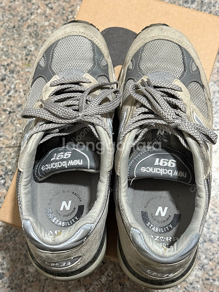 뉴발란스 991 그레이 265--4