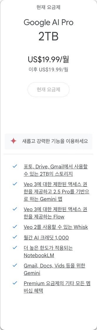구글 원 Google One AI Premium(Gem...--2