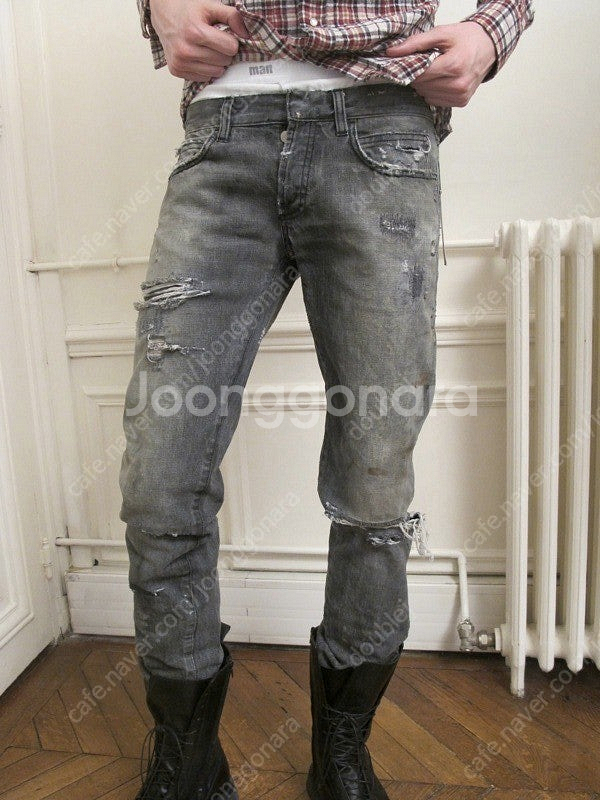 BALMAIN 발망 셀비지 디스진 30 신품--0