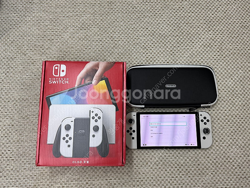 (강남또는중화)(직거래선호)닌텐도 스위치 OLED 판매...--3