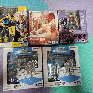 shf 타이거마스크,근육만두,킹(3종)+코너링 2개 택포 30만