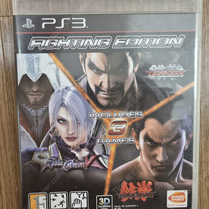 플스3(PS3) 파이팅에디션(철권테그2, 철권6, 소울칼리버5) 판매합니다.