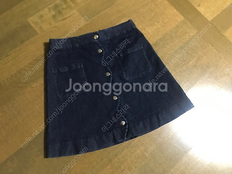 자카디 물결데님스커트 14Y( 허리 줄임밴드 있음)--0