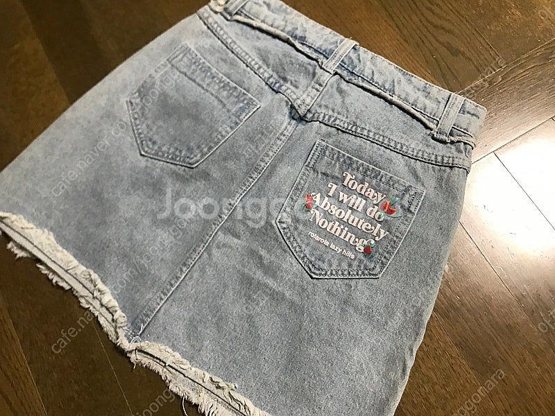 키르시 블랙 청스커트 + 데님스커트 2개, 1 size--3