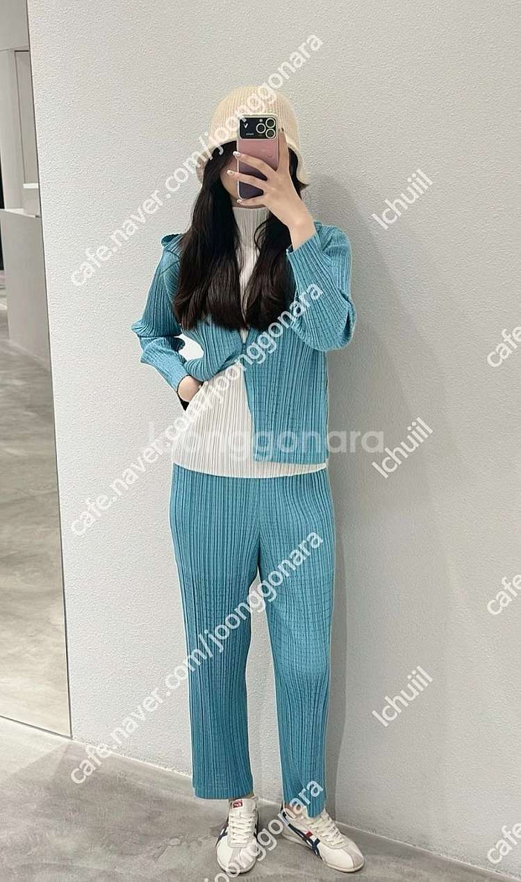 플리츠플리즈 스타더스트 후드 자켓,원피스~--5