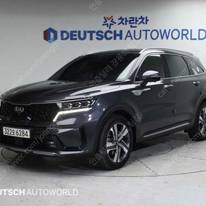 쏘렌토 중고 가격 쏘렌토 하이브리드 중고 쏘렌토 중고차 회색 2021년식 65,960km HEV 1.6 4WD 시그니처 개인사업자 차량구매