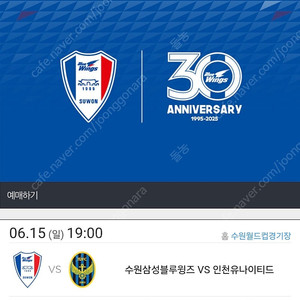 [정가양도] 6/15 인천 경기 원정 2연석