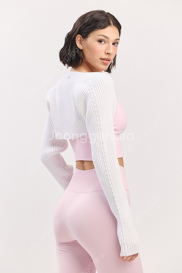 (새상품) 잇존 볼레로 가디건 핑크, 화이트, 블랙, ...--3