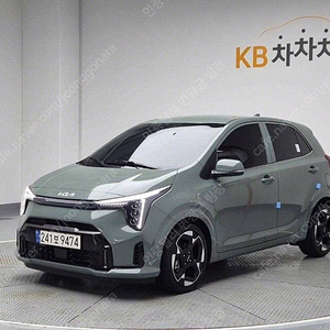 모닝 중고 모닝 더 뉴 모닝 회색 2024년식 4,557km 1.0 가솔린 시그니처 수원중고차