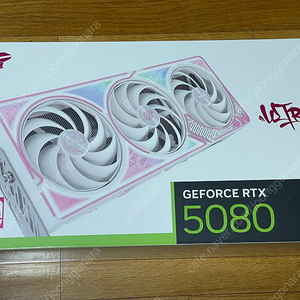 미개봉 새제품 COLORFUL 컬러풀 지포스 RTX 5080 ULTRA OC White D7 16GB 화이트 그래픽카드