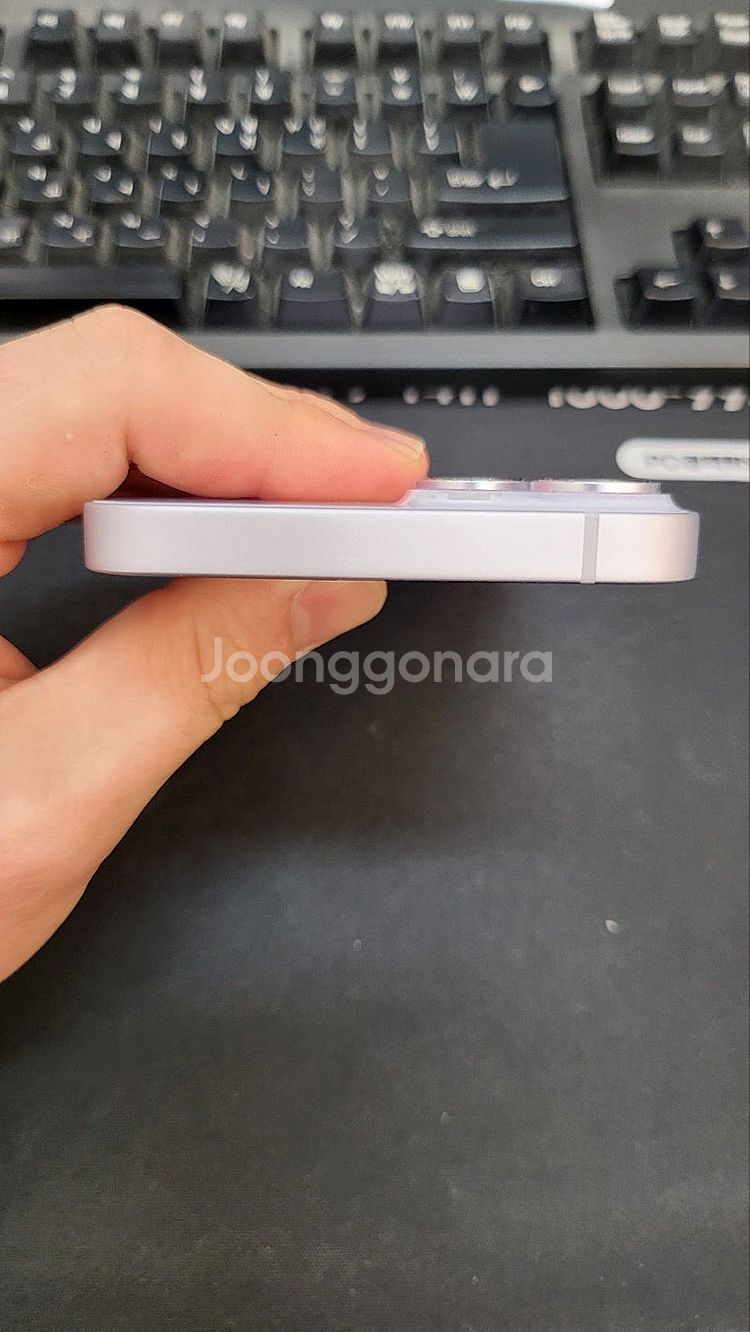 아이폰14 퍼플 256GB 배터리86% 상태좋은 중고5...--3