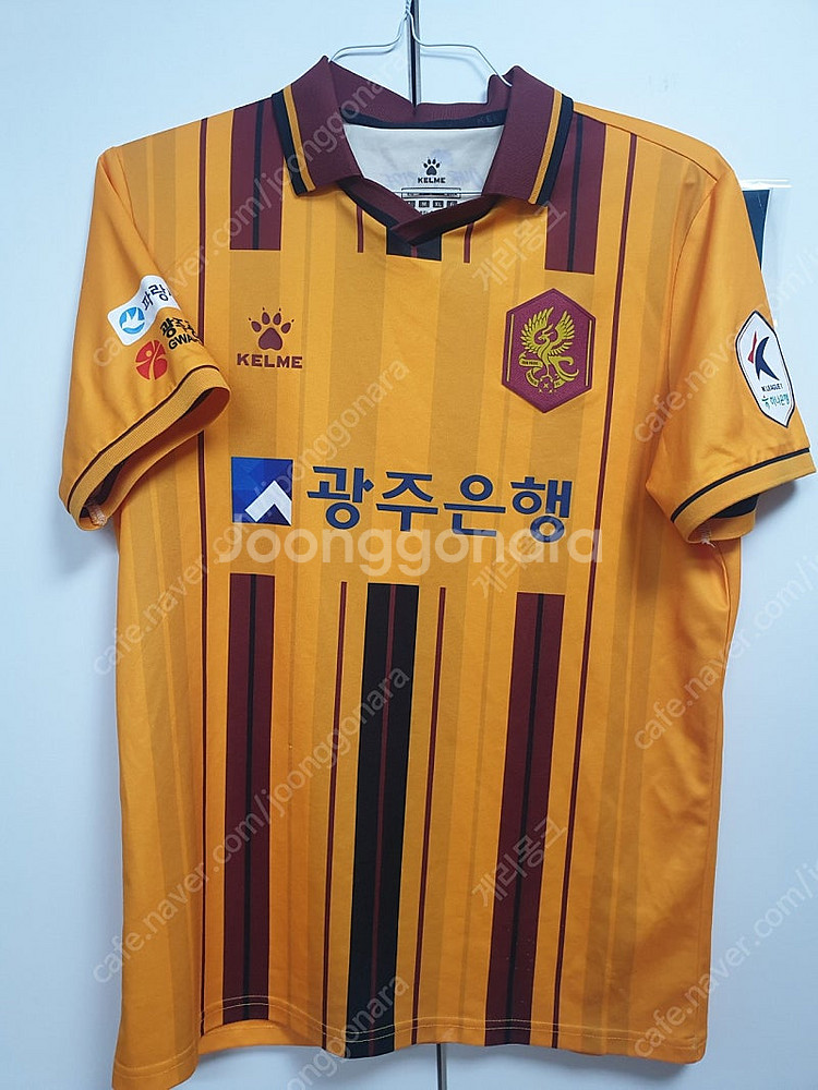 (정품) 광주FC 정지훈 유니폼 XL사이즈--1