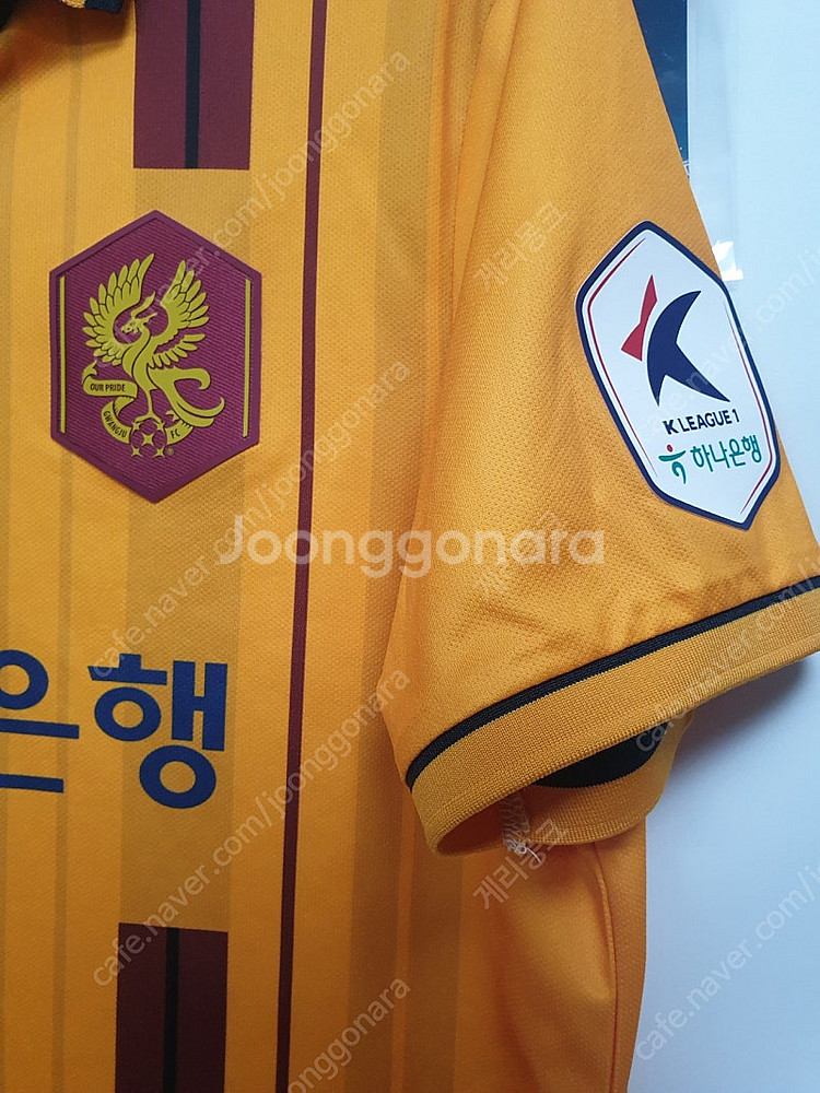 (정품) 광주FC 정지훈 유니폼 XL사이즈--4