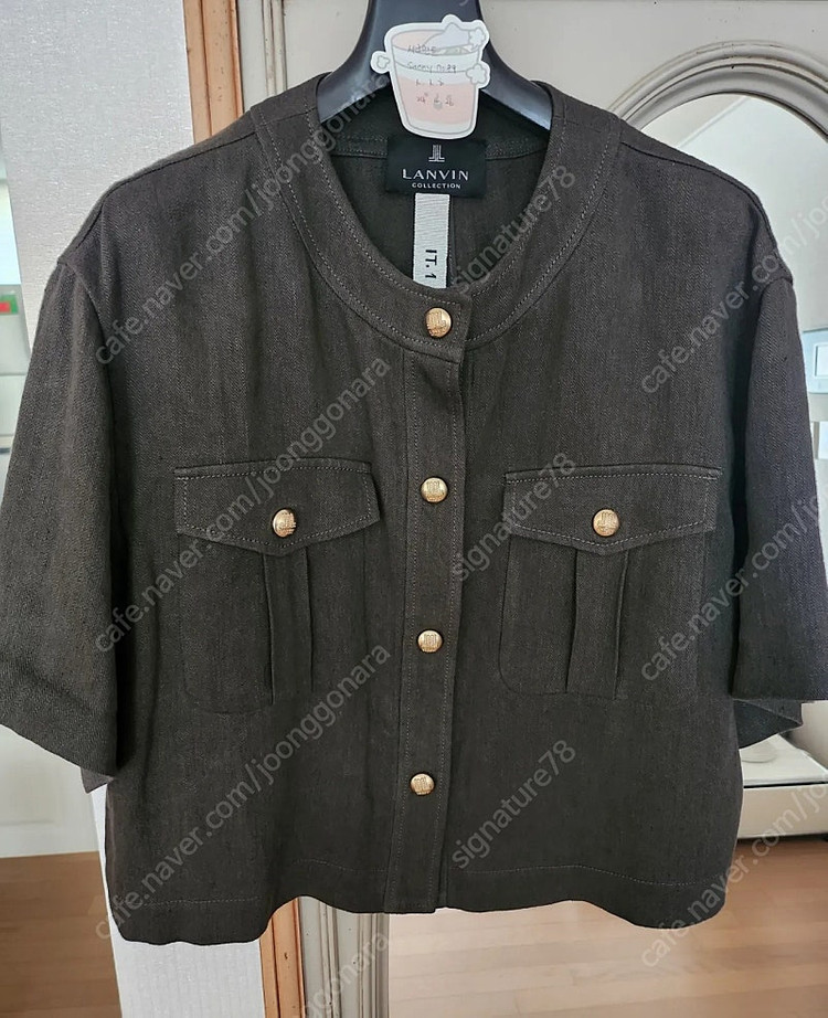 랑방 린넨 포켓 자켓 이미지