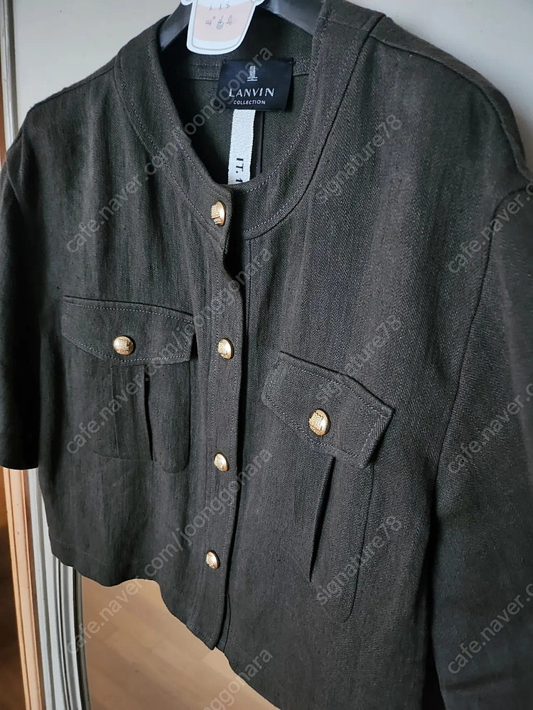 랑방 린넨 포켓 자켓 이미지