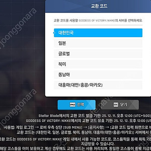 스텔라 블레이드 니케 홍련 스킨 판매합니다~!
