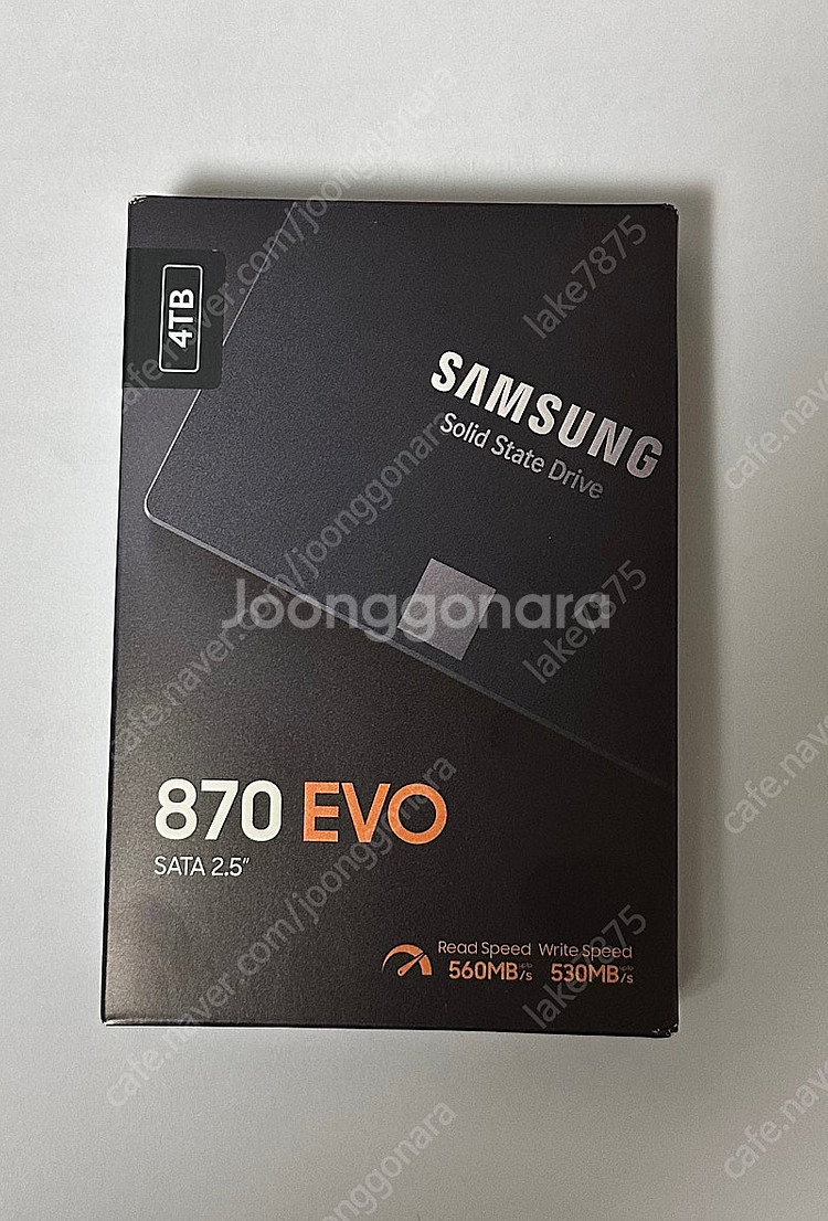 삼성 SSD 870 EVO 4TB--0