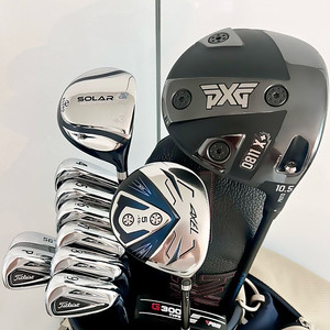 [판매]급매 pxg 타이틀리스트 특A 경량스틸 골프채 풀세트