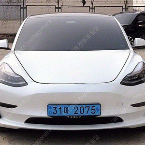 모델3 중고 테슬라 중고 흰색 2021년식 61,026km 롱 레인지 개인사업자중고차