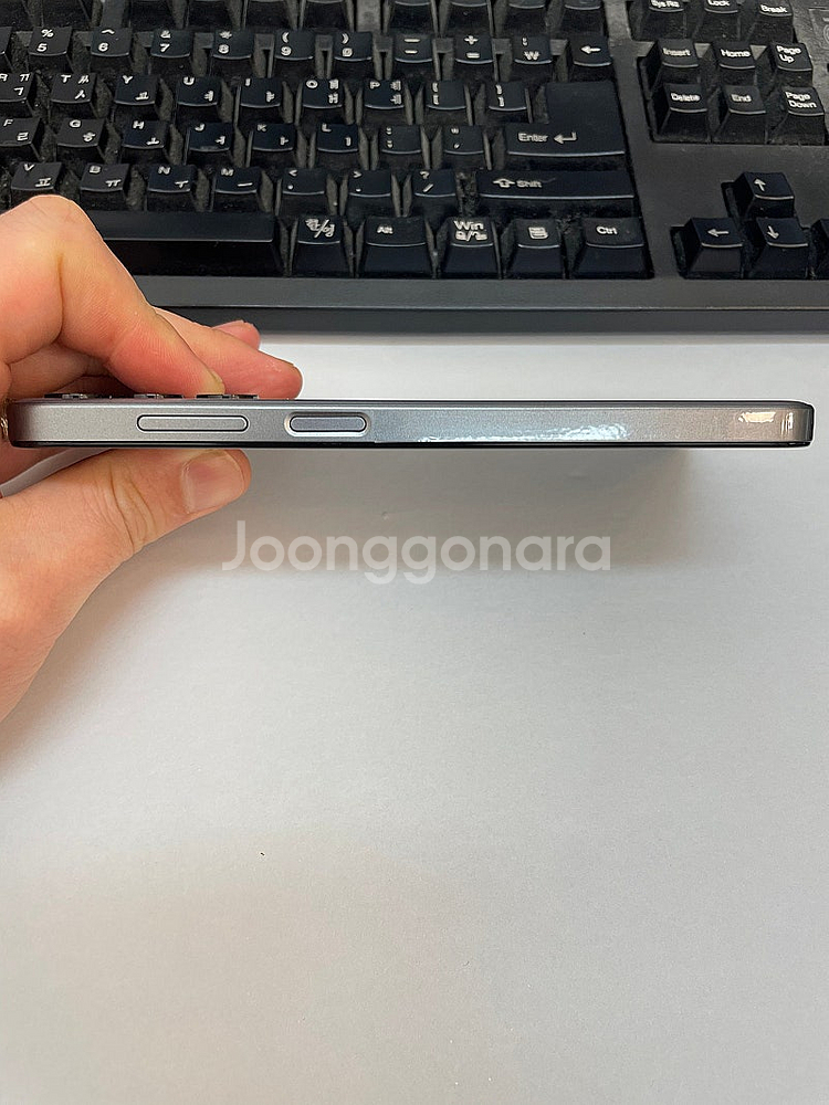갤럭시M15 와이드7 그레이 128GB 무잔상 상태좋은...--4