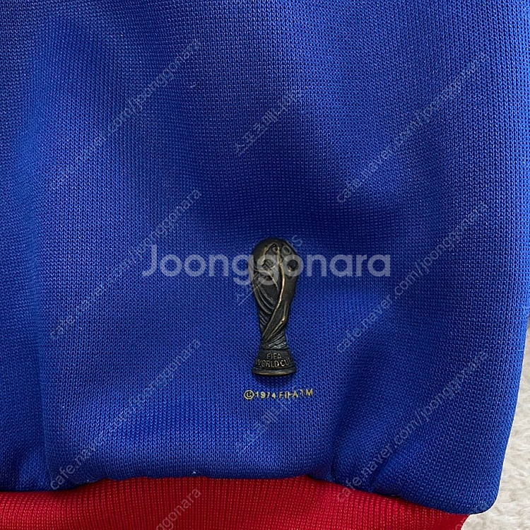 아디다스 프랑스 국대 트랙탑 져지 105 블루 유로파--5
