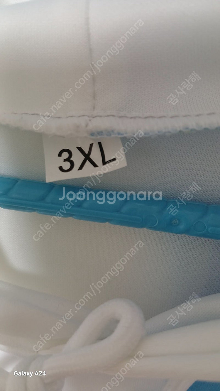 BMW 블랙 앤드 블루 후드 티셔츠(3XL)--8
