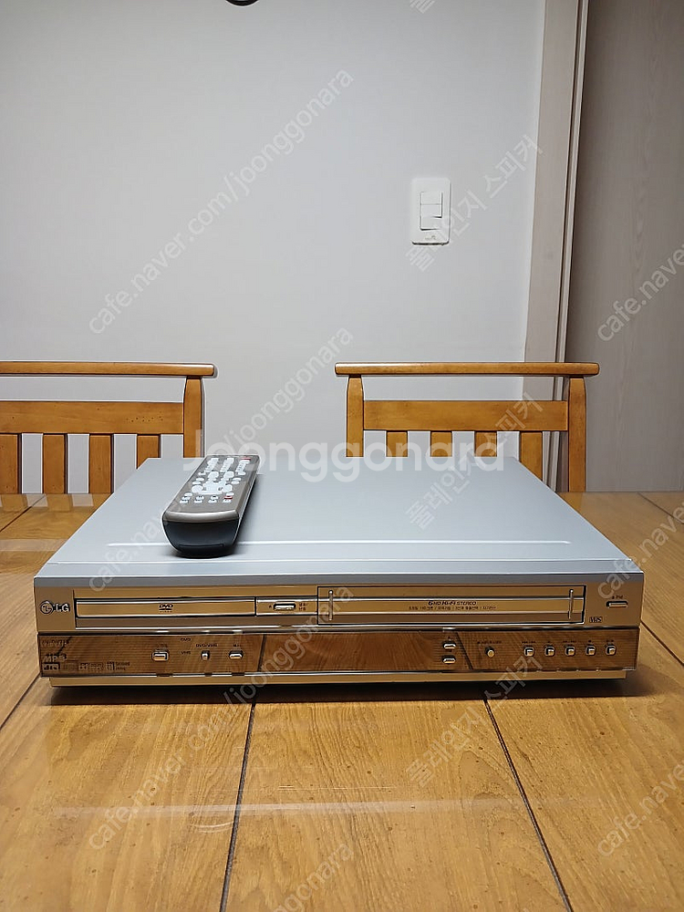LG DVD/VHS 콤보 플레이어--0