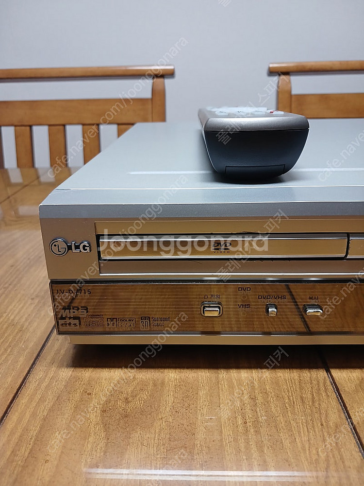 LG DVD/VHS 콤보 플레이어--1
