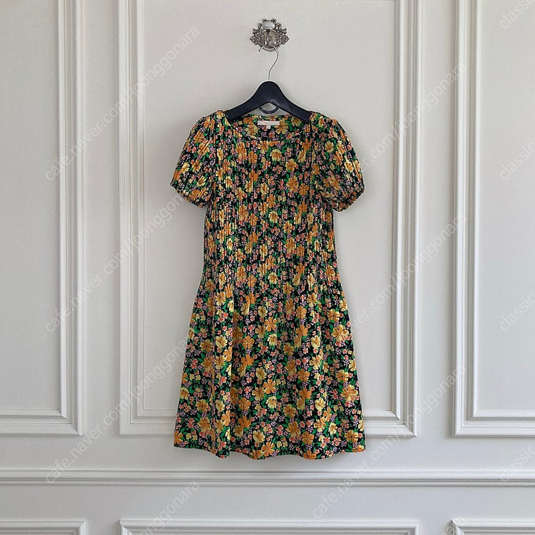 마쥬 maje 플로럴 플리츠 미니 원피스 / 한섬 타임 마인 랑방 띠어리 이자벨마랑 바네사브루노 구호 마쥬 산드로 ... 이미지