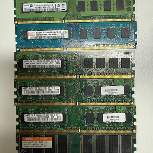메모리 램 2기가 1기가 512 256