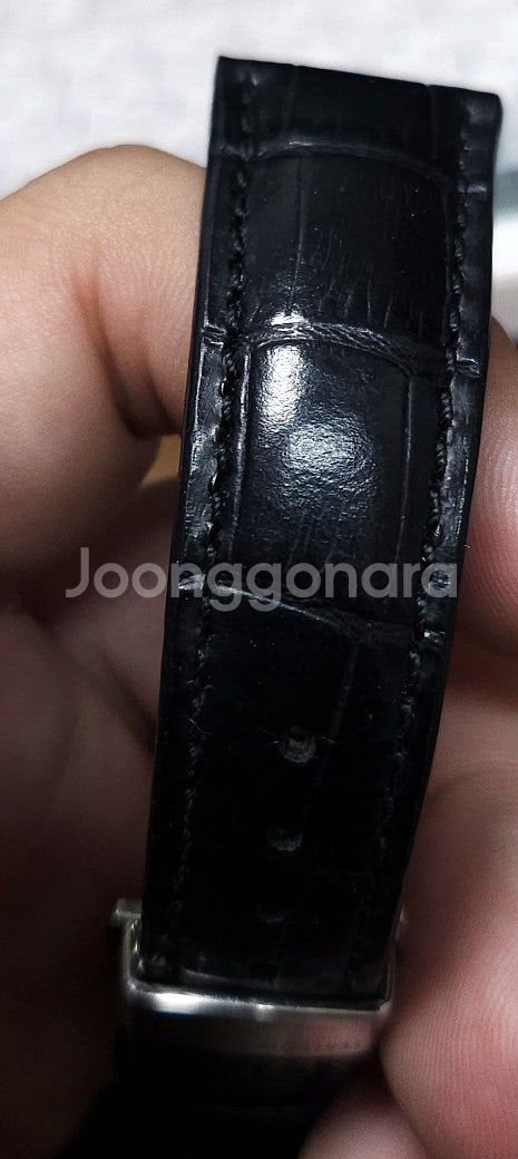 리오스 가죽줄 22mm 블랙 팝니다--4