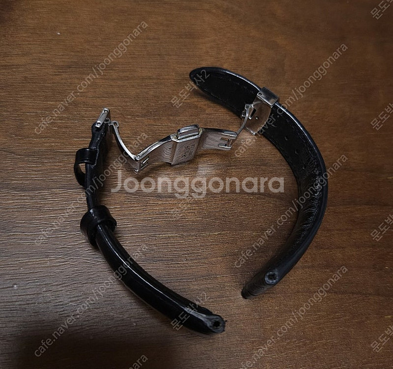 리오스 가죽줄 22mm 블랙 팝니다--8