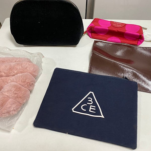[미개봉새제품] 브랜드 화장품 파우치 새상품 각 4,900원