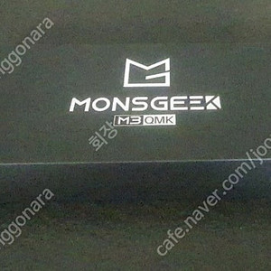 몬스긱 M3 글로벌버젼 QMK , 바다소금 스위치 (커스텀 키보드)