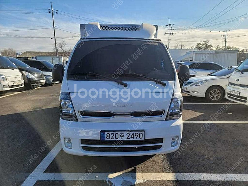 봉고3 중고차 할부 더뉴 봉고3 냉동탑차 중고 1톤 흰...--0